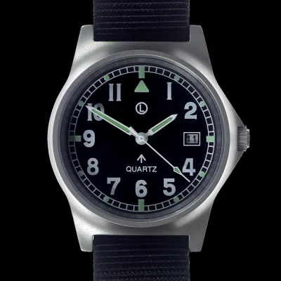 Military Watch Company “Field Watch” met Zwarte NATO Horlogeband