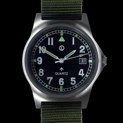 Military Watch Company "Field Watch" met Olijfgroene NATO Horlogeband