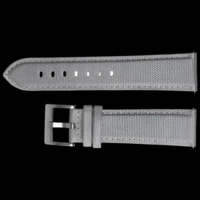 20mm Light Grey Sailcloth CORDURA® Horlogestrap