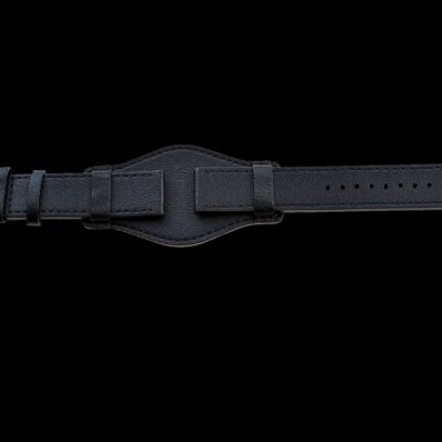 18mm German “Luftwaffe / Bund” Aviators Leather Militair Horloge Strap – Authentiek Militair Design