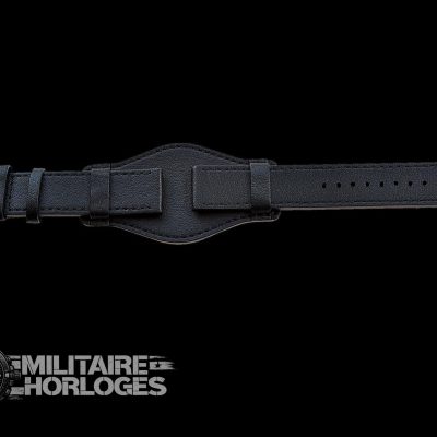 22mm German “Luftwaffe / Bund” Aviators Leather Militair Horloge Strap