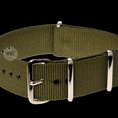 20mm Olive NATO Militair Horloge Strap – Authentiek Militair