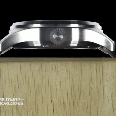 MWC Classic 40mm roestvrij staal Aviator Horloge with 24 Jewel – Stalen armband