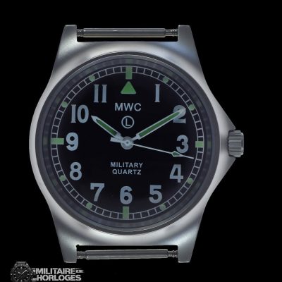 MWC G10 LM zonder datum roestvrij staal Militair Horloge (Grey Strap) – Grijs
