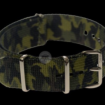 20mm Jungle / Tropical Camo NATO Militair Horloge Strap – Au