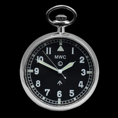Militair zakhorloge voor algemene dienst (24 juwelen automatisch met optie voor handopwinding indien gewenst)