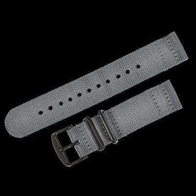 2 Piece 22mm Grey NATO Militair Horloge Strap in Ballistic N