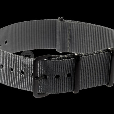 18mm PVD Grey NATO Militair Horloge Strap – Authentiek Militair Design
