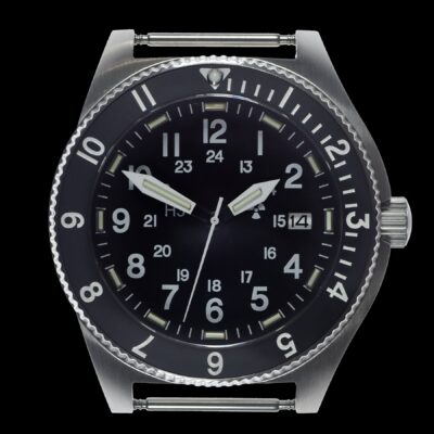 MWC 300m waterbestendig roestvrij staal Tritium GTLS Navigator – Zwart