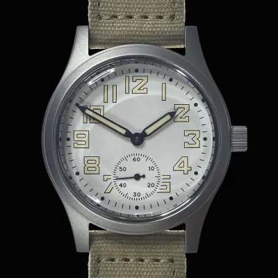 WWII 1940-model Amerikaans leger Ordnance / ORD-horloge (handopwindbare mechanische versie)