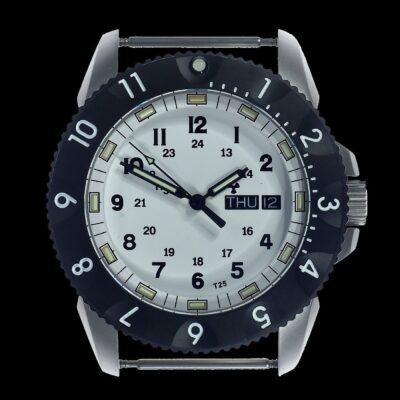 MWC P656 2025 Model Stainless Steel Tactical Series Horloge with Day/Date, GTLS Tritium and Sapphire Crystal – Authentiek Militair Design