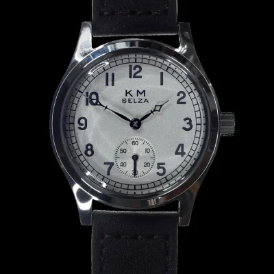 Selza Kriegsmarine (Duitse marine) WW2-patroonhorloge met automatisch mechanisch uurwerk met 21 juwelen