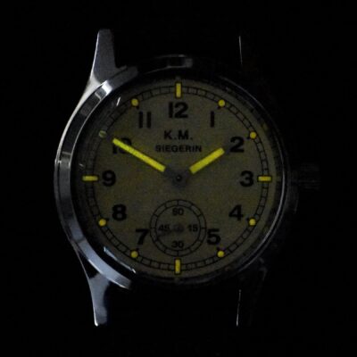 Siegerin Kriegsmarine (German Navy) WW2 Pattern Horloge with 21 Jewel Automatic Mechanical Movement – Authentiek Militair Design