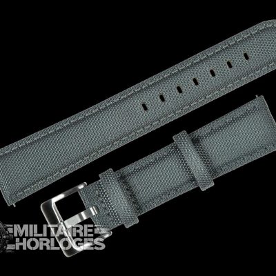 20mm Grey Sailcloth CORDURA® Horlogestrap