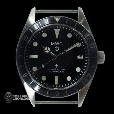 MWC Classic 1960s Pattern Automatisch Dual Time Zone Divers Pattern – Wit