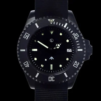 Military Watch Company Roestvrij Stalen Automatisch 300m Duikers Horloge met Keramische Lunette