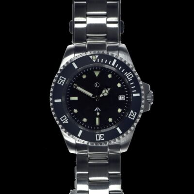 MWC 21 Jewel 300m waterbestendig Automatisch militaire duikhorloge – Wit