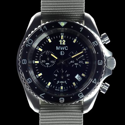 MWC NATO Pattern Stainless Steel Militair Pilots Chronograph