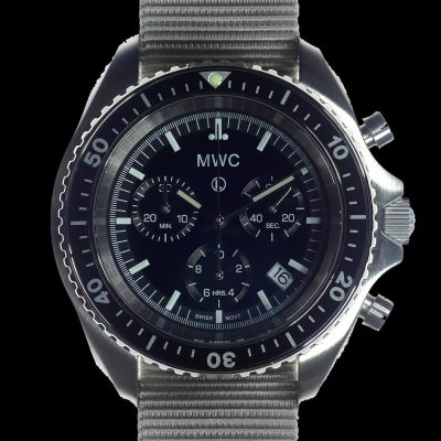 MWC NATO Pattern Stainless Steel Militair Pilots Chronograph