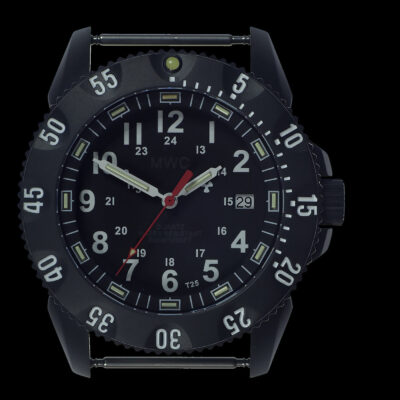 MWC P656 PVD Titanium Tactical Series Horloge with GTLS Tritium and Ten Year Battery Life (Date Version) – Authentiek Militair Design