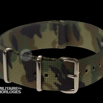 20mm Temperate Camouflage NATO Militair Horloge Strap