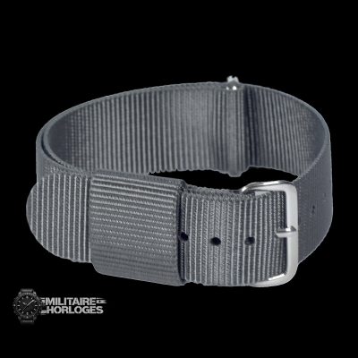 18mm Grey Amerikaans Pattern Nylon Webbing Militair Horloge Strap