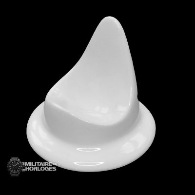 White Porcelain / Ceramic Pocket Horloge Table/Desktop Stand
