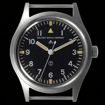 W10 1960s Pattern Handwound Militair Horloge with plexiglas and – NATO strap